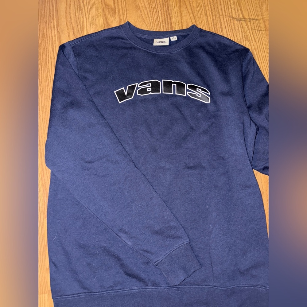 Vans Men's Navy Sweater - Sz M